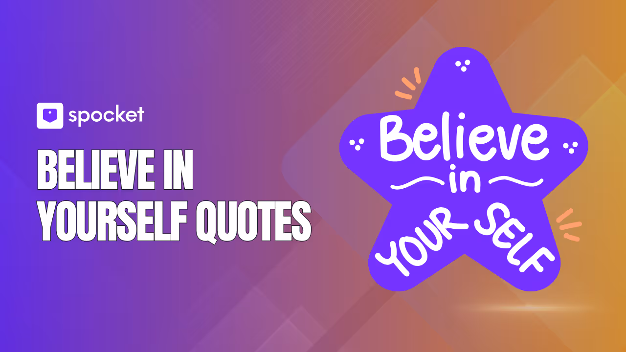 Believe in Yourself Quotes